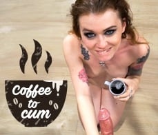 Misha Cross -  Coffee to cum