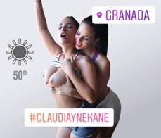 Claudia Bavel - Nekane -  Claudia y Nekane: Hot in Granada